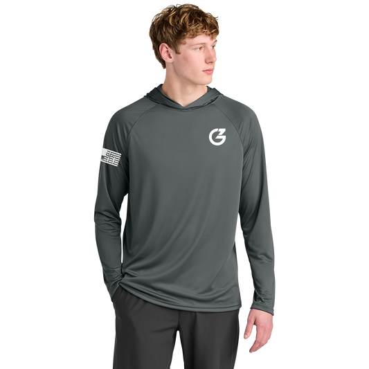 Cooling Performance Long Sleeve Hooded Tee